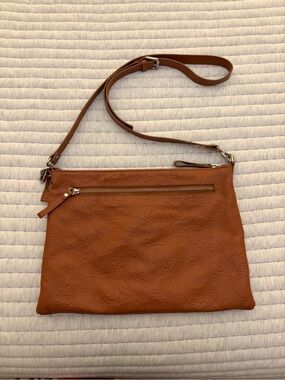 Antonio Cristiano Leather Crossbody Bag